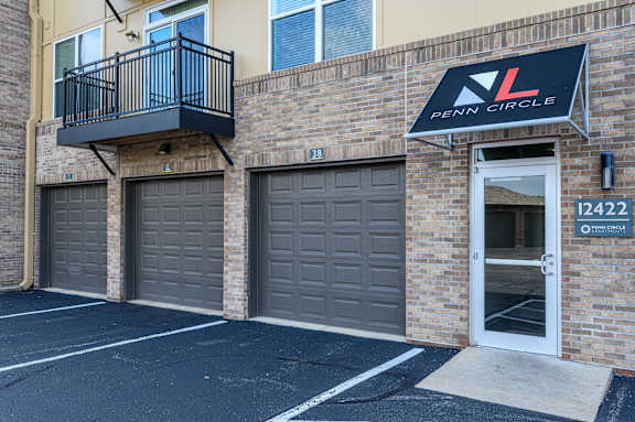 Apartment Entrance at Penn Circle, Carmel, Indiana