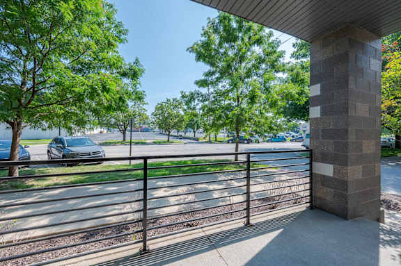 Outdoor Porch Area at Pinnex, Indianapolis