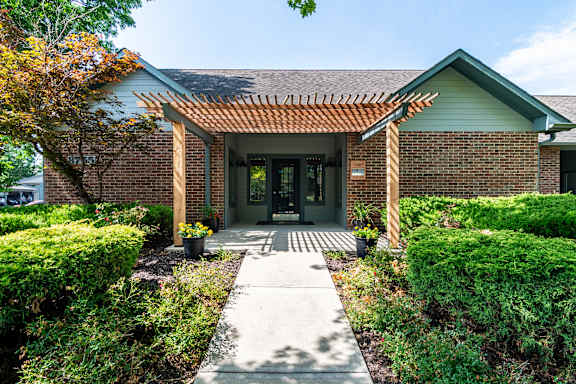 Exterior view at Springhill Apartments, Overland Park, KS, 66213