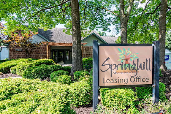 Classic Property Signage at Springhill Apartments, Kansas, 66213