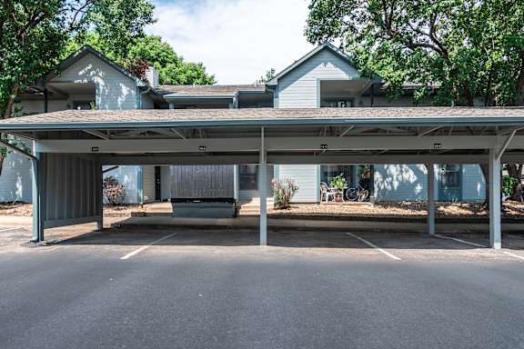 Covered Parking Area at Springhill Apartments, Overland Park, Kansas