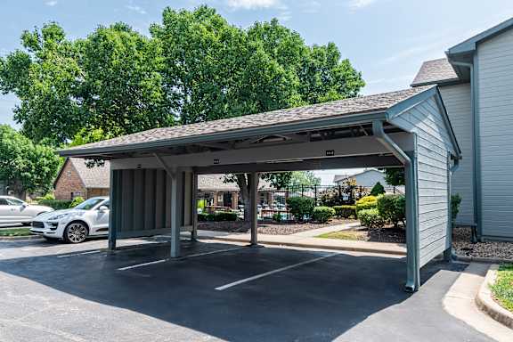 Parking Area at Springhill Apartments, Overland Park, KS, 66213