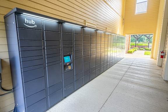 Amazon Package Lockers  at The Greyson, Ohio