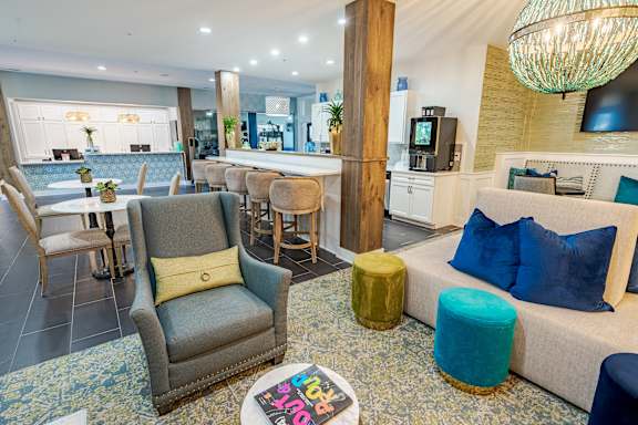 Community Room With Kitchen at The Greyson, Ohio