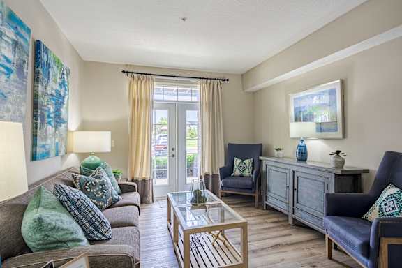 Spacious Living Area at The Greyson, Hilliard