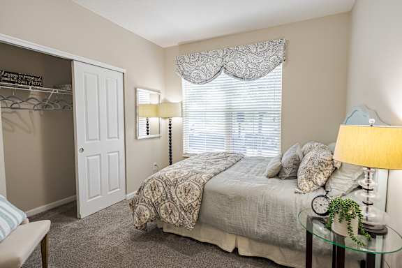 Bedroom With Closet at The Greyson, Hilliard, OH