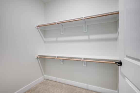 Empty shelves at The MK, Indiana