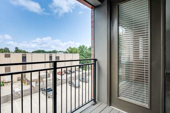 View From Balcony at The MK, Indiana, 46220
