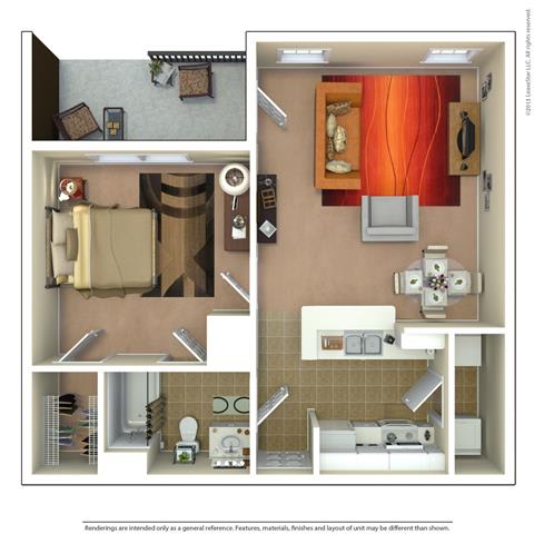 Floor Plan  at Grand Villas Apartments, Texas, 77494