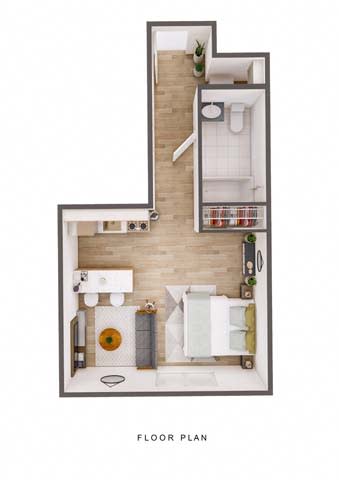 Floor Plan  Studio I floor plan