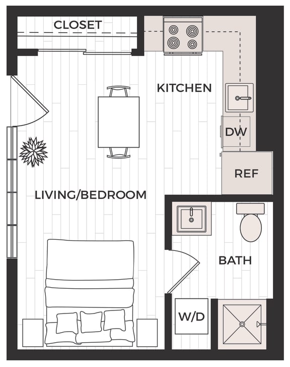 Floor Plan  Studio A Floor Plan