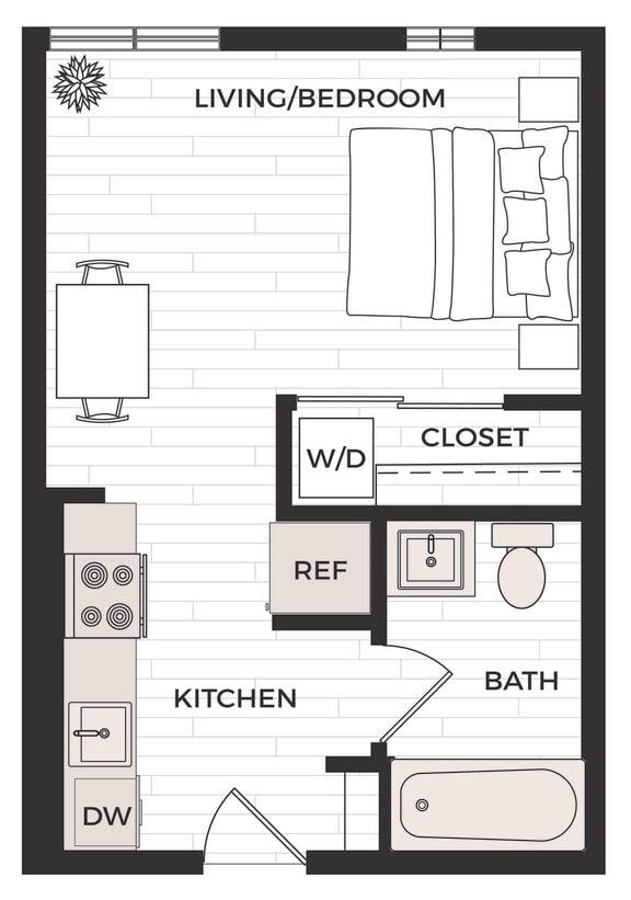 Floor Plan  Studio C2 Floor Plan