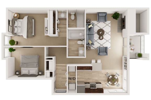 Haven Lake Oswego | Two Bedroom