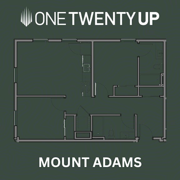 A floor plan for a property named Mount Adams is displayed.