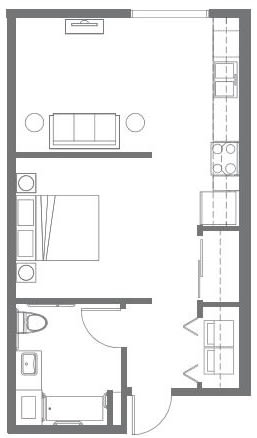  Floor Plan Studio A