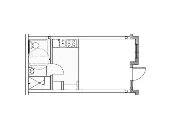 Pearl Studios | Tulsa Floor Plan