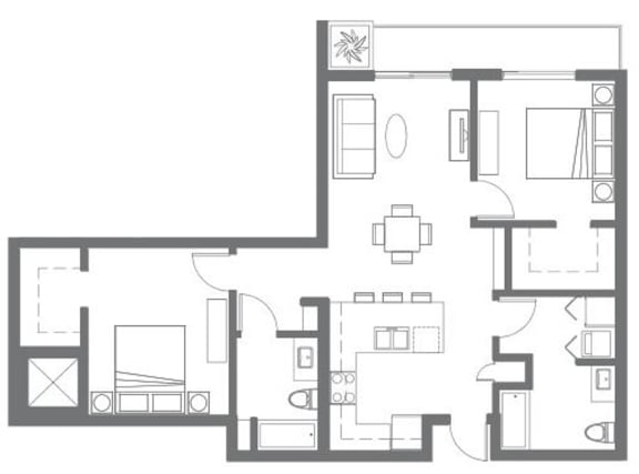 The Waterline | Floorplan