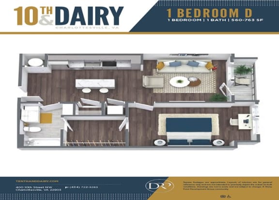 a 3d floor plan of a 10000 sq ft apartment