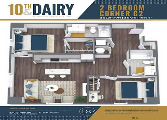 a 3d floor plan of a bedroom 2100 sq ft