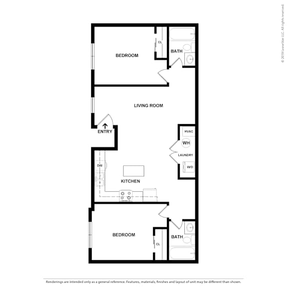 2x2 Floorplan