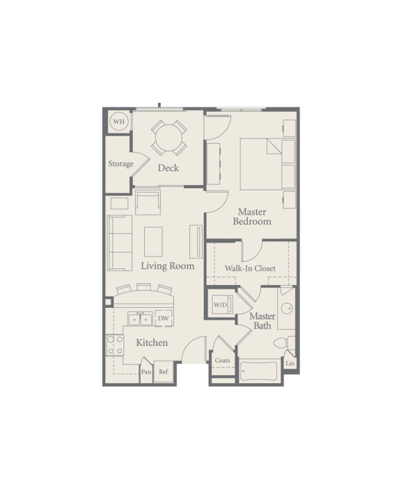 1 bed 1 bath at Circa 37 Apartments, San Diego, 92108