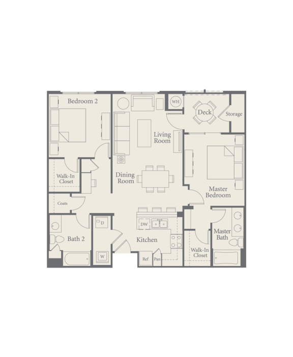 2 bed 2 bath at Circa 37 Apartments, San Diego
