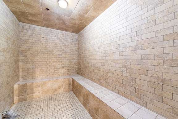 Steam Room at The Landmark Apartments, New Braunfels, Texas