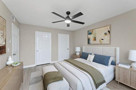 Spacious Bedroom at City-Base Vista, Texas, 78223