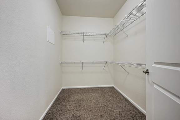 Built-In Shelving In Closet at Enclave Apartments, Henderson, CO