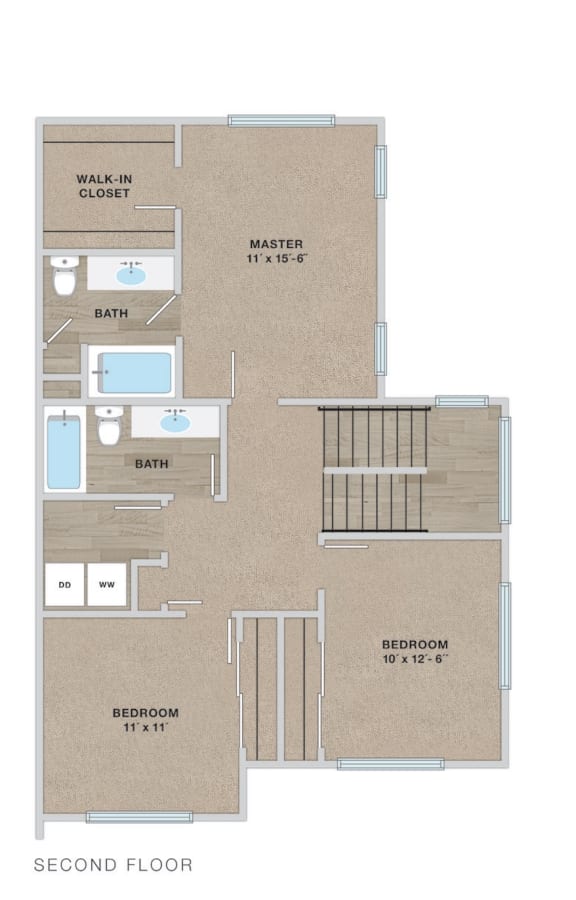 AZALEA Page 2 at Enclave Apartments, Henderson, 80640