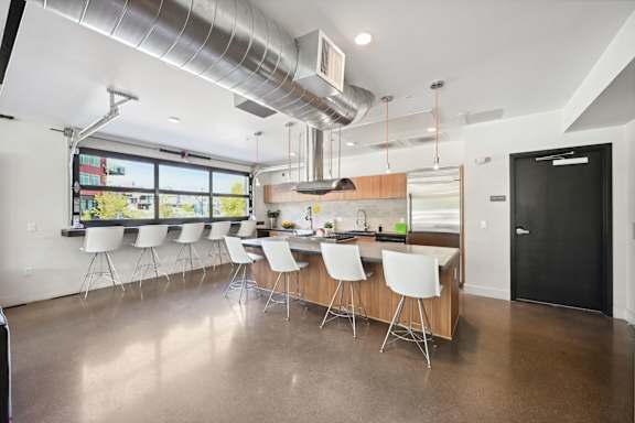 Granite Countertop Kitchen at Delo Apartments, Colorado