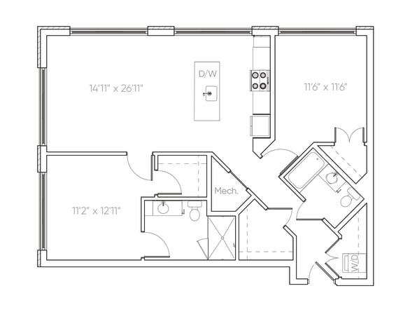 CB3 Floor Plan at Brim and Crown, Connecticut