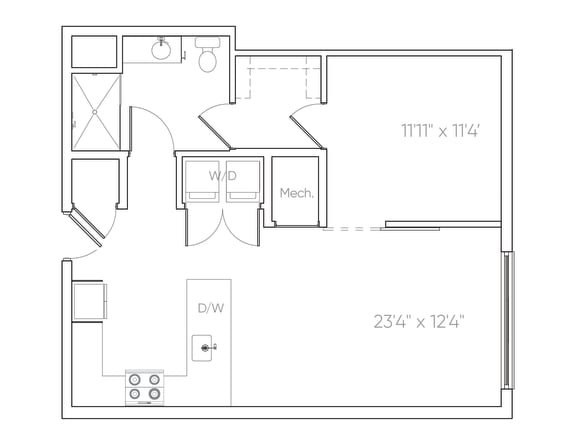 CS2 Floor Plan at Brim and Crown, Norwalk