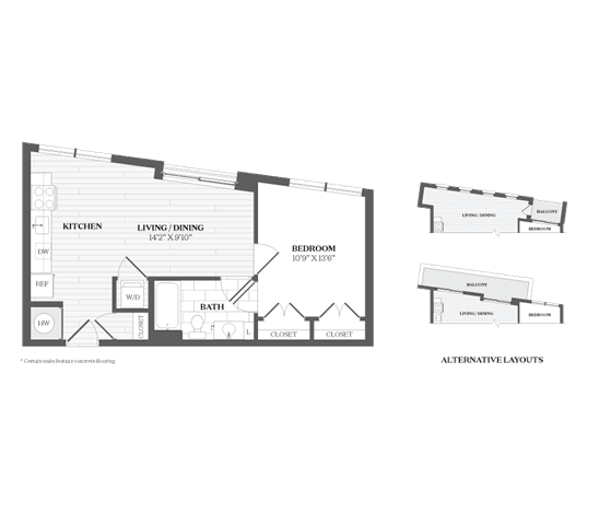 A black and white image of a floor plan for a house.