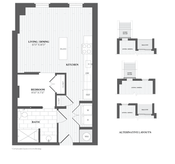 A black and white image of a floor plan for a house.