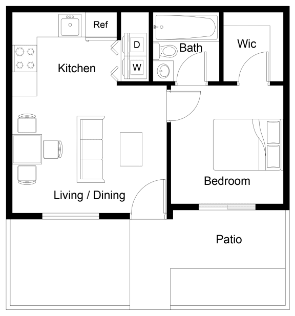 an illustration of a floor plan of a house