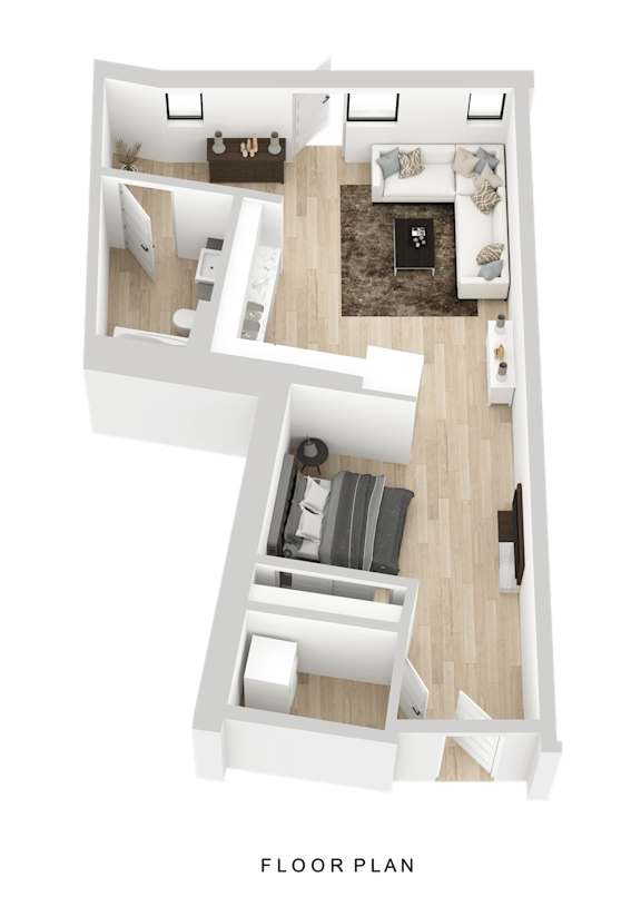 A floor plan of a two-story residential building.