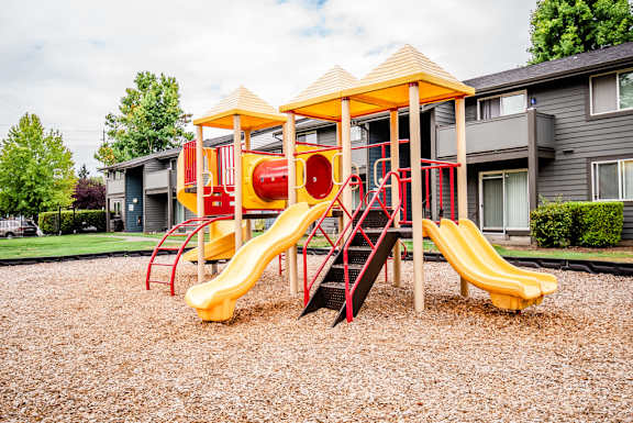 playground for kids to play at Aero Apartments, Tacoma, 98444