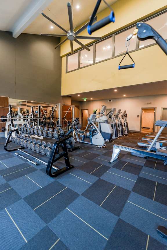 Gym w/ Cardi and Weights at Northpoint Apartments, Washington, 98407