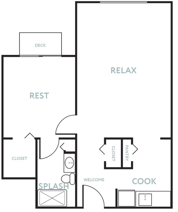 Floor Plan  A2-CL Floorplan