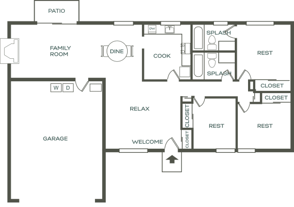The Birch Floor Plan