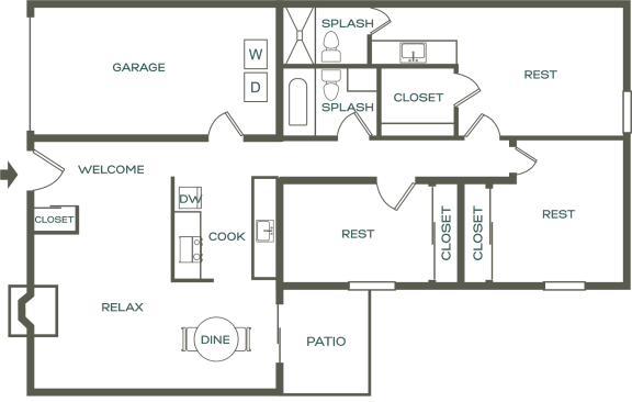 The Linden Floor Plan