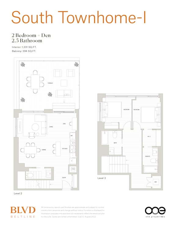 South Townhome I at BLVD Beltline, Calgary, AB