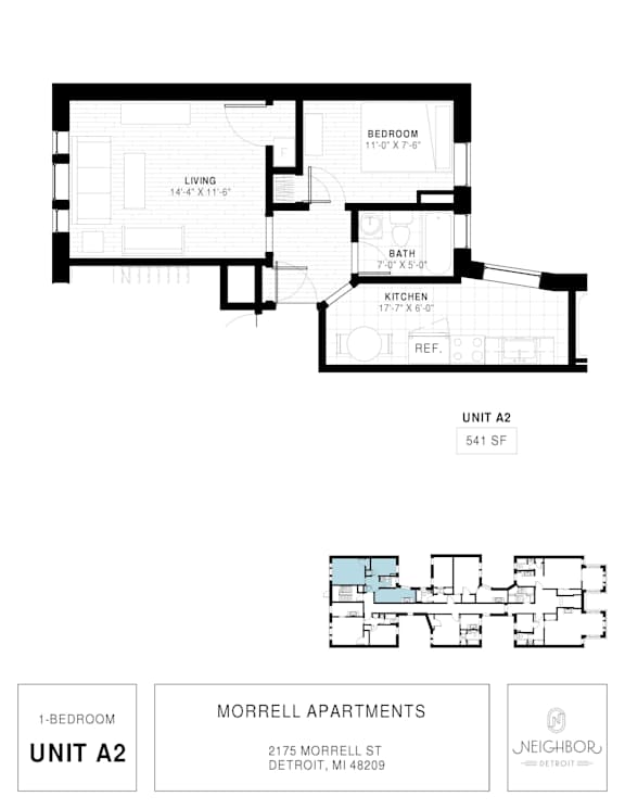Renovated One Bedroom