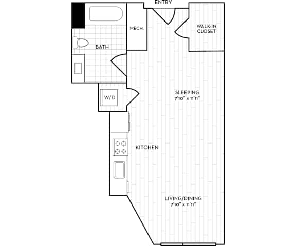 Velo Forest Hills - Boston, MA - S5 Floor Plan