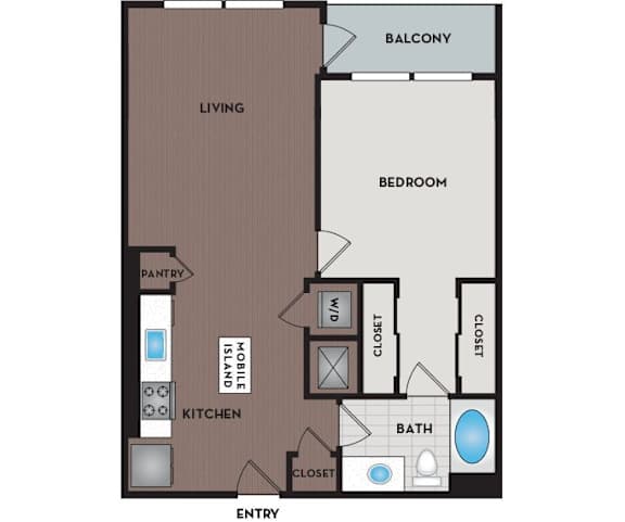 Vinings Lofts and Apartments - Atlanta, GA - A2 Floor Plan