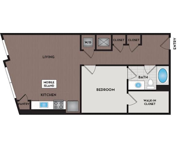 Vinings Lofts and Apartments - Atlanta, GA - A8 Floor Plan