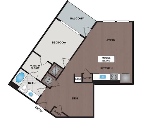 Vinings Lofts and Apartments - Atlanta, GA - A9 Floor Plan