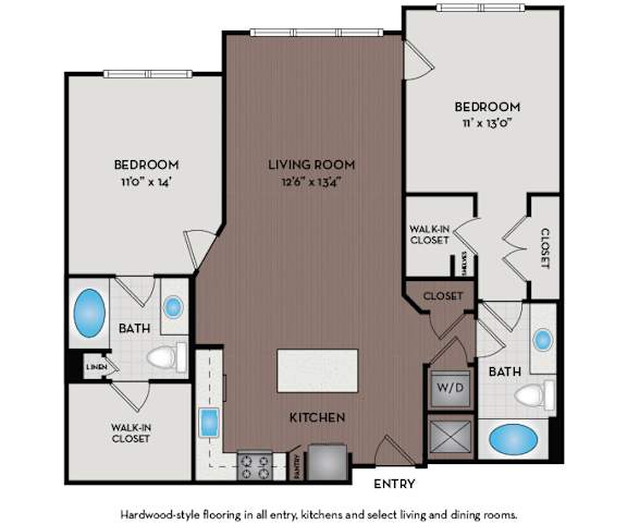 Mallory Square - Rockville, MD - 22F4D Floor Plan