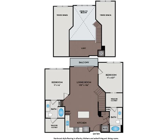 Mallory Square - Rockville, MD - 22L1B Floor Plan
